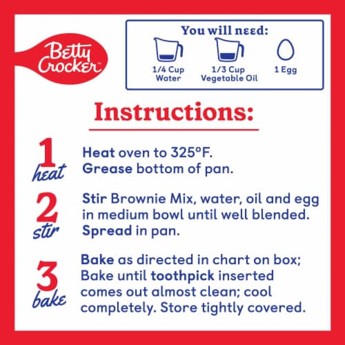 Betty Crocker Delights Supreme Triple Chunk Brownie Mix Perspective: right