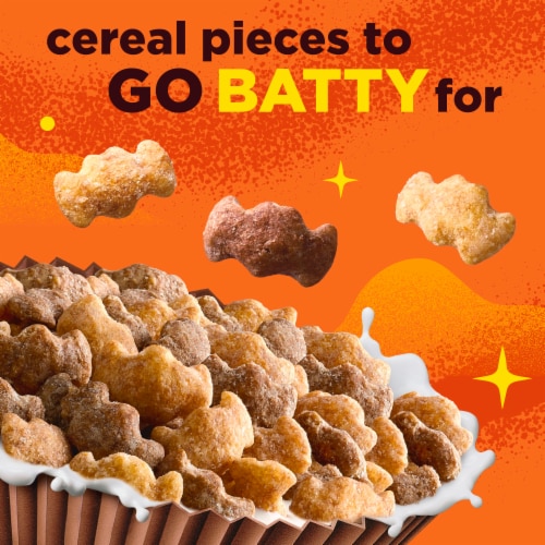 General Mills Reese's Puffs Bats Halloween Cereal Perspective: right