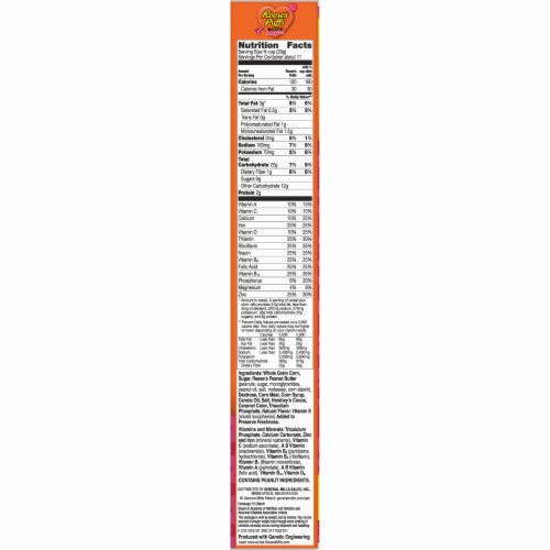Reese's Puffs Limited Edition Hearts Cereal Perspective: right