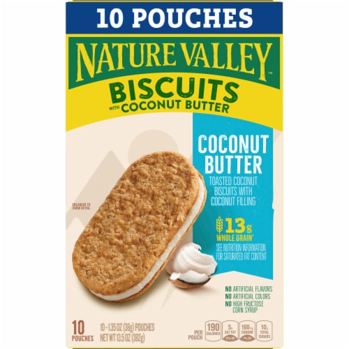 Nature Valley Coconut Butter Biscuits Perspective: right