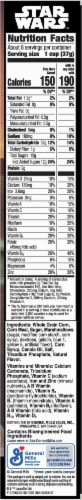 General Mills Star Wars Fruit Flavored Cereal Perspective: right