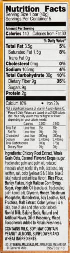 Fiber One Chewy Oats & Caramel Bars Perspective: right