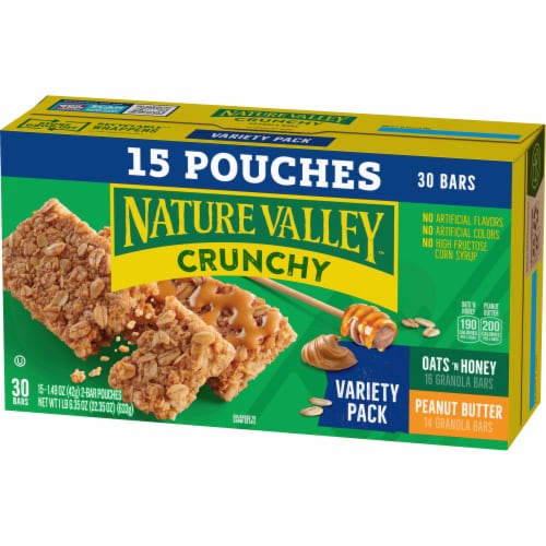 Nature Valley Variety Pack Crunchy Granola Bars Perspective: right