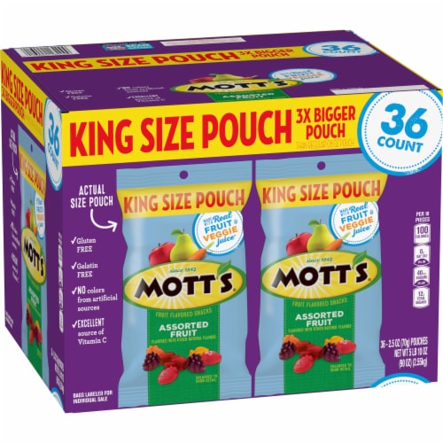 Mott's Fruit Flavored snacks - Assorted Perspective: right