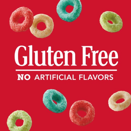 General Mills Fruity Cheerios Large Size Cereal Perspective: right