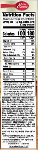 Betty Crocker Yukon Gold Potato Casserole Perspective: right