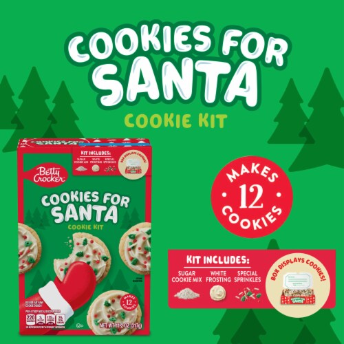 Betty Crocker Cookies for Santa Cookie Decorating Kit Perspective: right