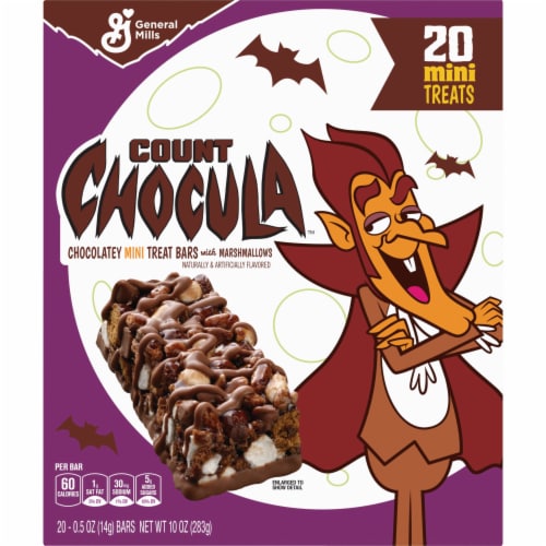 Count Chocula Halloween Mini Treat Bars with Marshmallows Perspective: right