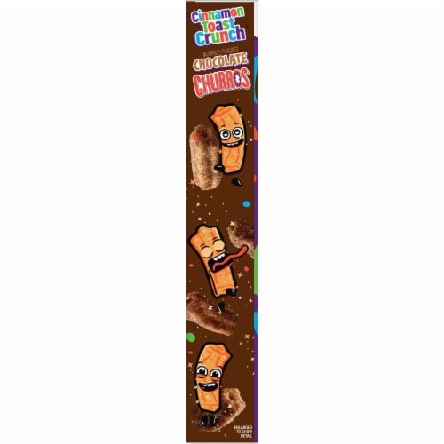 Cinnamon Toast Crunch Chocolate Churros Breakfast Cereal Perspective: right