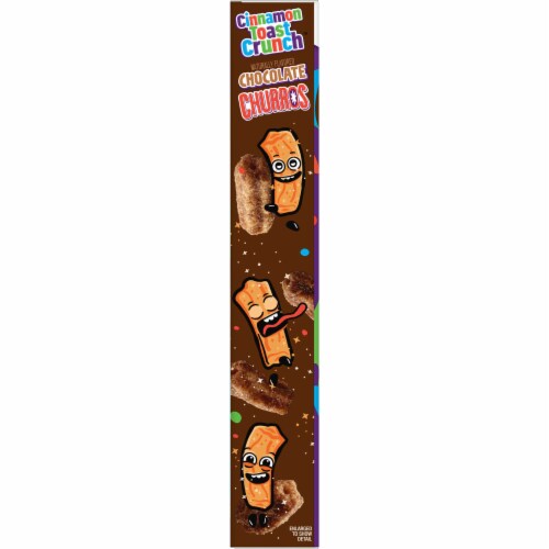 Cinnamon Toast Crunch Chocolate Churros Breakfast Cereal Perspective: right