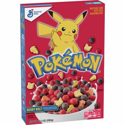 General Mills Pokemon™ Berry Bolt Cereal Perspective: right