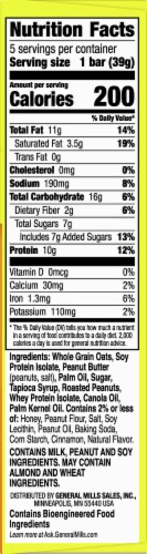 Nature Valley Peanut Butter Crunchy Protein Granola Bars Perspective: right