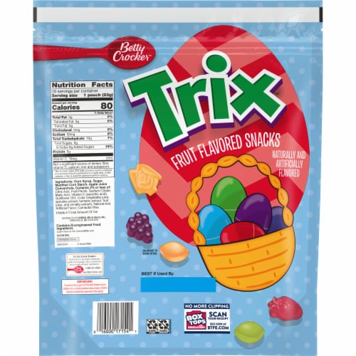 Betty Crocker Trix Fruit Snacks Perspective: right