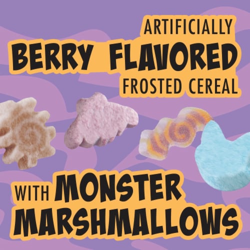 General Mills Monsters' Frightful Friends Monster Mash Cereal Perspective: right