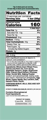 Nature Valley™ Lemon Poppy Seed Soft-Baked Muffin Bars Perspective: right