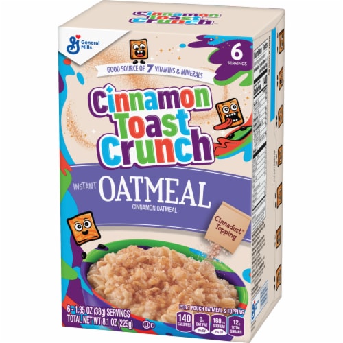 Cinnamon Toast Crunch Oatmeal Perspective: right