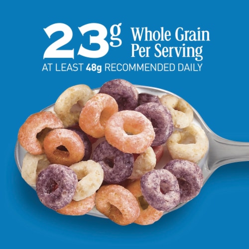 General Mills Team Cheerios Frosted Berry Limited Edition Cereal Perspective: right
