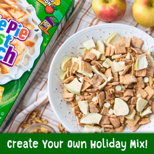 Apple Pie Toast Crunch Breakfast Cereal Perspective: right