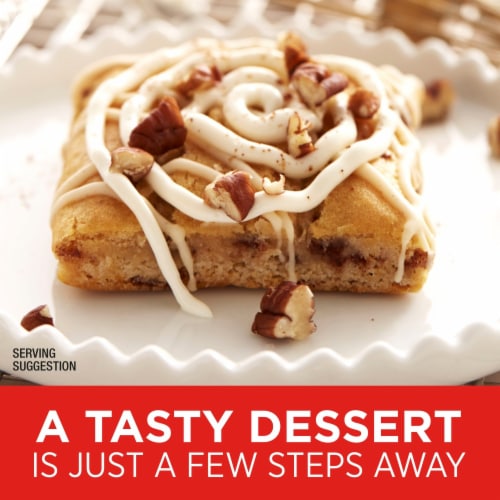Fiber One Cinnamon Coffee Cake 70 Calorie Soft Baked Bars Low Net Carb Snacks Perspective: right