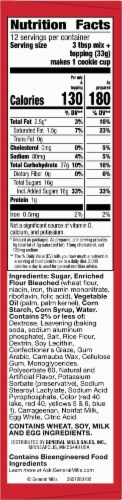 Betty Crocker™ Holiday Sugar Cookie Cups Baking Mix Perspective: right