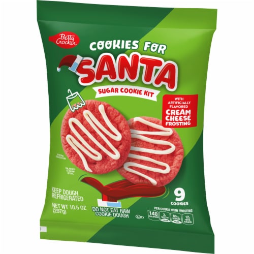 Betty Crocker Ready to Bake Cookies for Santa Perspective: right