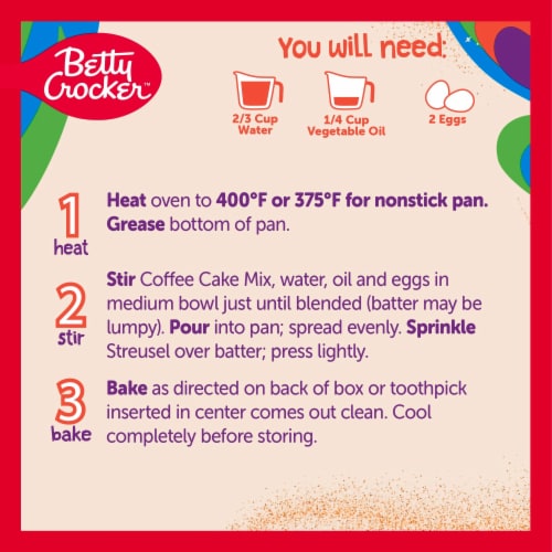 Betty Crocker Cinnamon Toast Crunch Coffee Cake Mix Perspective: right