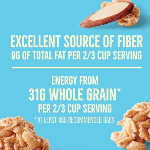 Nature Valley Reduced Sugar Vanilla Almond Granola Perspective: right