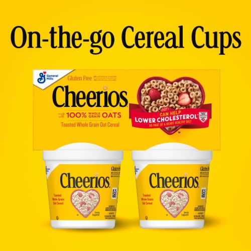 General Mills Cheerios Cereal Cups Perspective: right