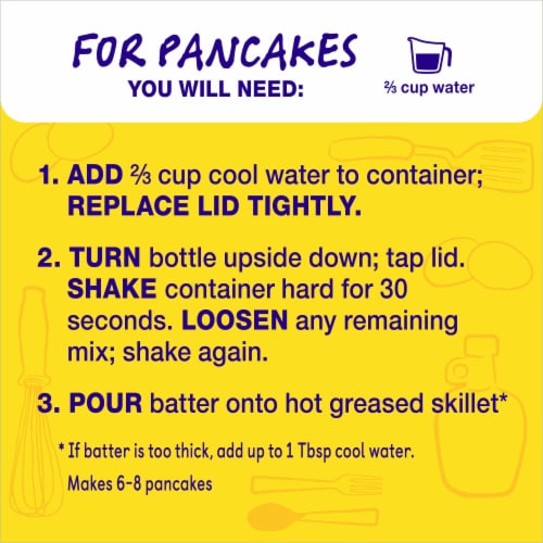 Betty Crocker Bisquick Shake 'n Pour Buttermilk Pancake Mix Perspective: right