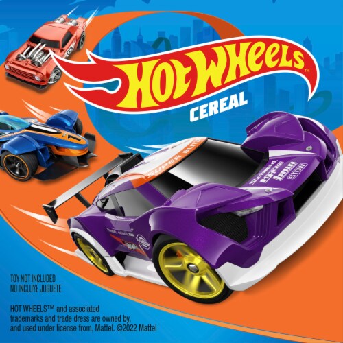 Hot Wheels Cereal with Marshmallows Family Size Breakfast Cereal Perspective: right