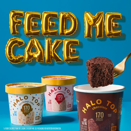 Halo Top® Single Serving Birthday Cake Light Cake Mix Perspective: right