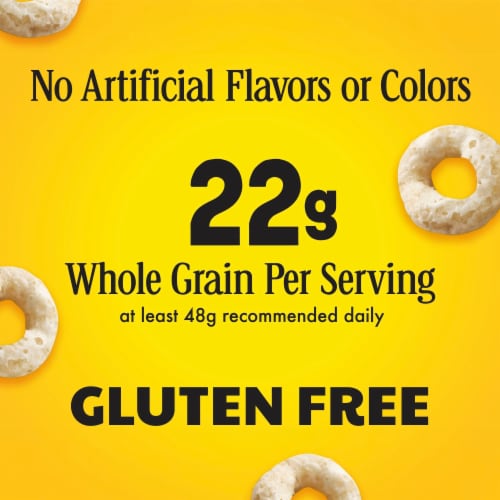 General Mills Frosted Lemon Cheerios Cereal Perspective: right