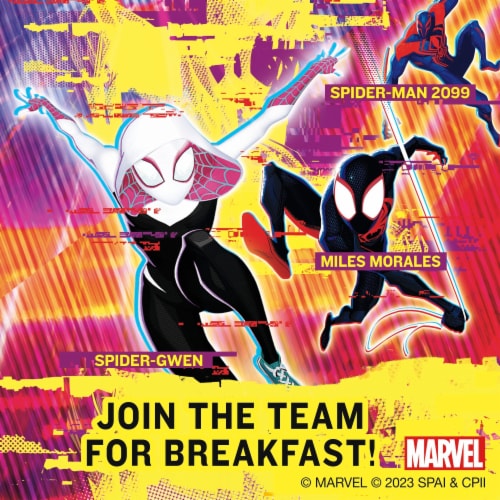 Spider Man Across the Spider Verse Breakfast Cereal, 11.2 oz - Foods Co.