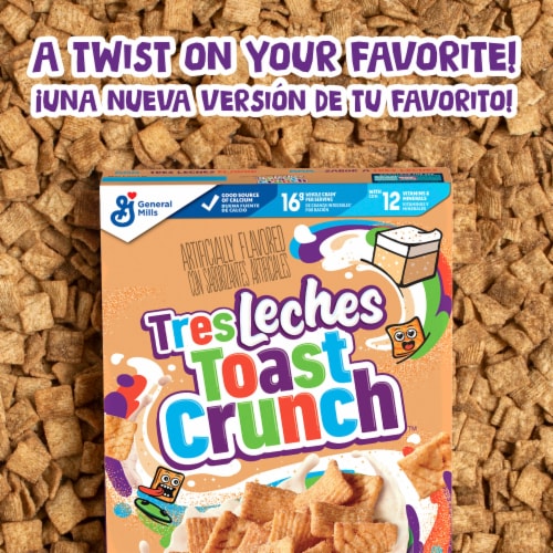 General Mills Tres Leches Toast Crunch Cereal Perspective: right