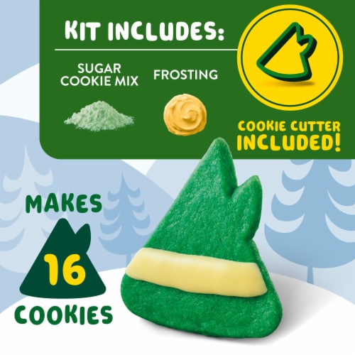 Betty Crocker Buddy The Elf Hat Sugar Cookie Kit Perspective: right