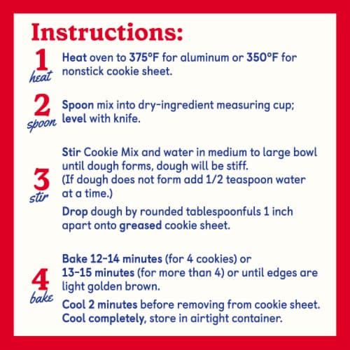Betty Crocker™ Batchables Chocolate Chip Cookie Mix Perspective: right