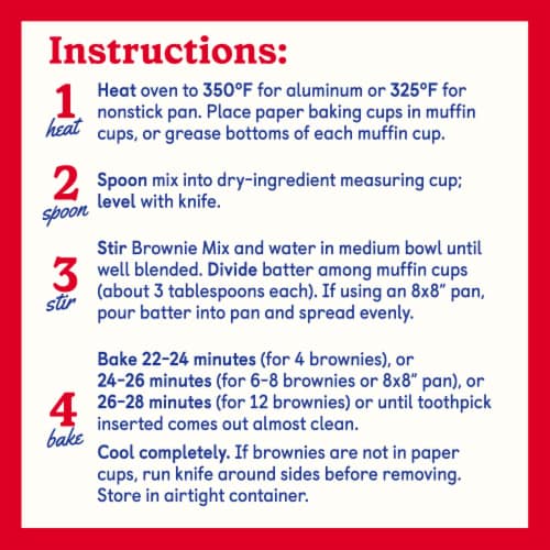 Betty Crocker™ Batchables Fudge Brownie Mix Perspective: right