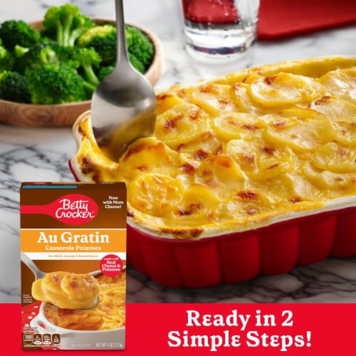 Betty Crocker Au Gratin Casserole Potatoes Perspective: right