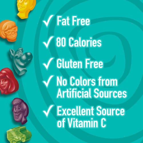 Betty Crocker Scooby Doo Fruit Flavored Family Pack Kids Snacks Perspective: right