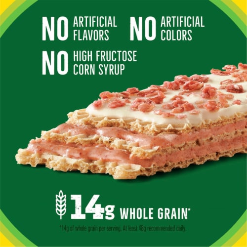 Nature Valley Strawberry Crispy Creamy Wafer Bars Perspective: right