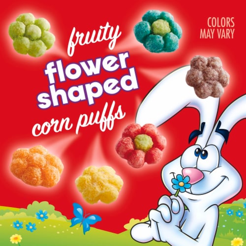 Trix Spring Edition Flower Shapes Fruity Breakfast Cereal Perspective: right