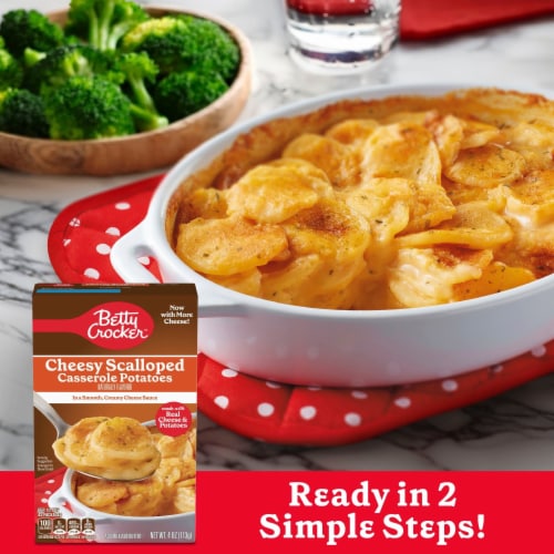 Betty Crocker Cheesy Scalloped Casserole Potatoes Perspective: right