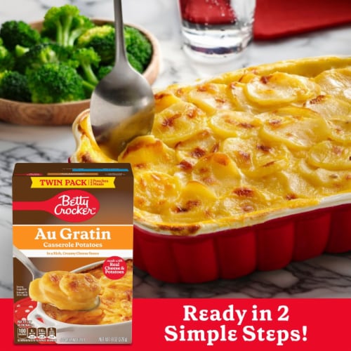 Betty Crocker Au Gratin Casserole Potatoes Perspective: right