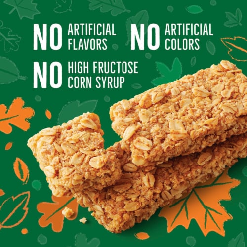 Nature Valley Pumpkin Spice Crunchy Granola Bars Perspective: right