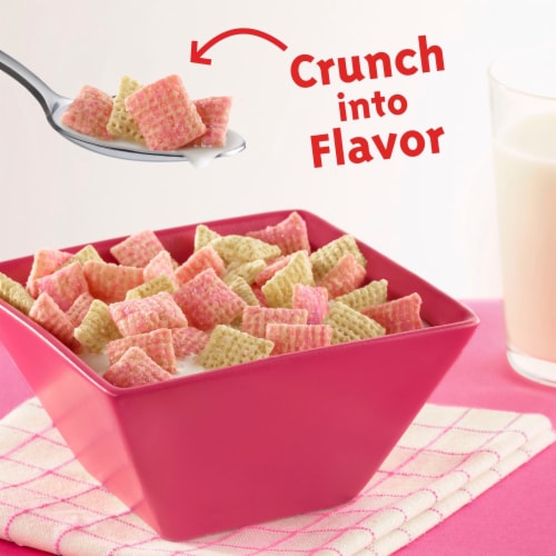 General Mills Strawberry Vanilla Chex Cereal Perspective: right