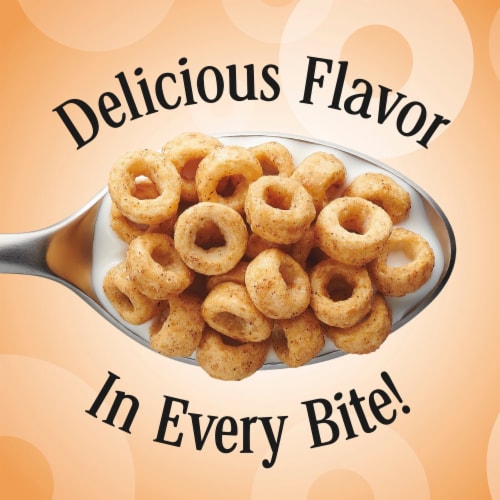 General Mills Cinnamon Cheerios Protein Large Size Cereal Perspective: right