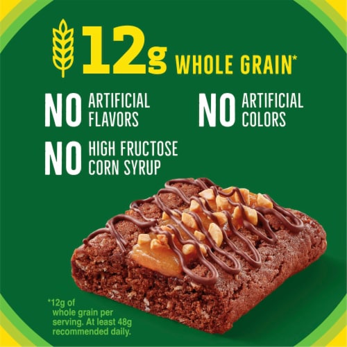 Nature Valley Soft Baked Sweet & Salty Chocolate Turtle Snack Bars Perspective: right