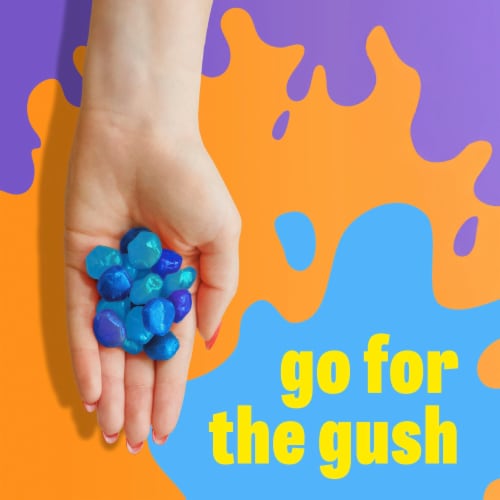 Gushers Blueberry Grape and Sour Blue Raspberry Fruit Flavored Snacks Perspective: right