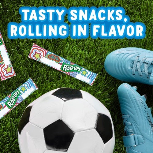 Fruit Roll-Ups Star Spangled Cherry Fruit Flavored Snacks Party Pack Perspective: right