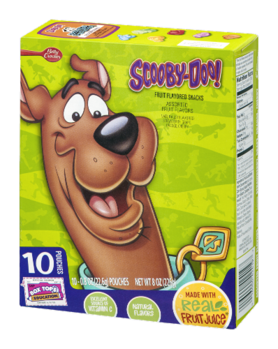Betty Crocker Scooby-Doo Fruit Snacks Perspective: right